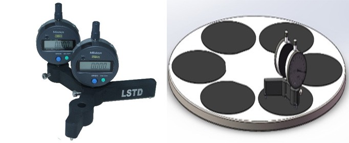 TG-Three feet's wafer thickness gauge